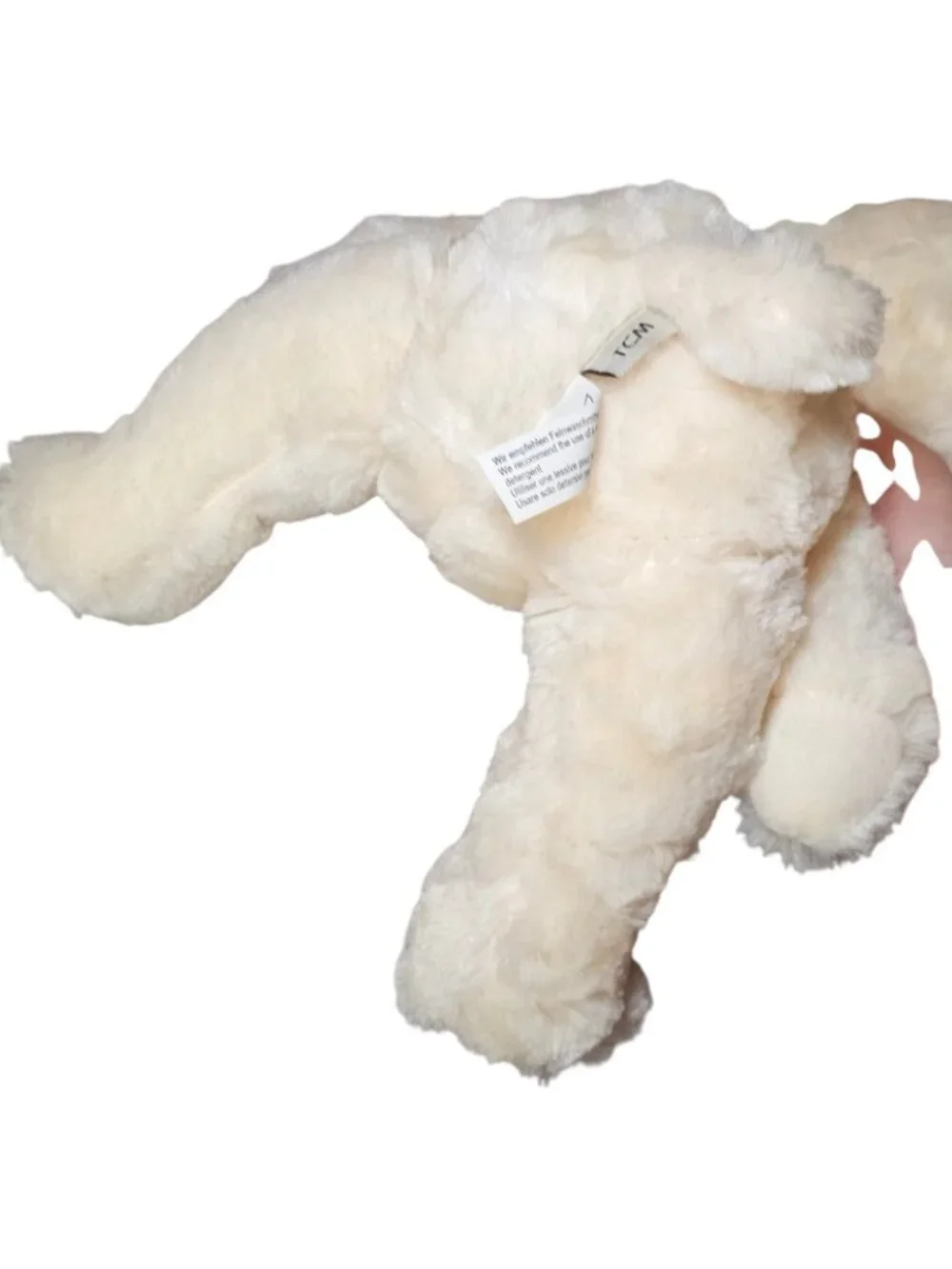 TCM‎ Winnie Wolle Cuddly Lamb NWT White Soft Stuffed Animal Plush German